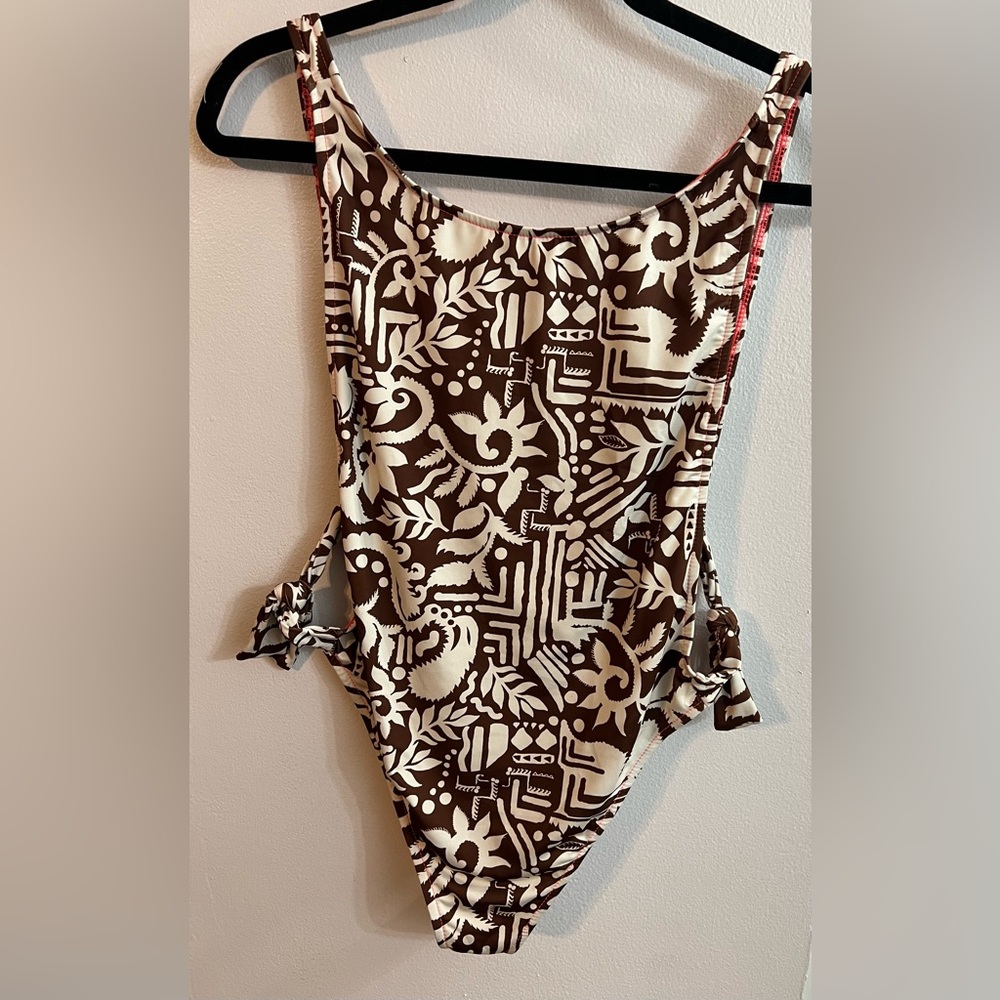 Free People The Free-est Pamela One Piece Printed Swimsuit - Picture 6 of 8
